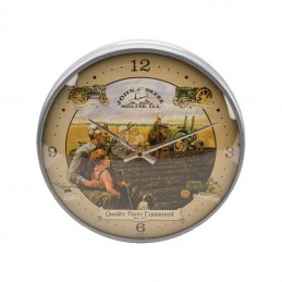 TTF8140; TRACTORFREAK; Horloge JD avec Papi, chrome; pièce detachée