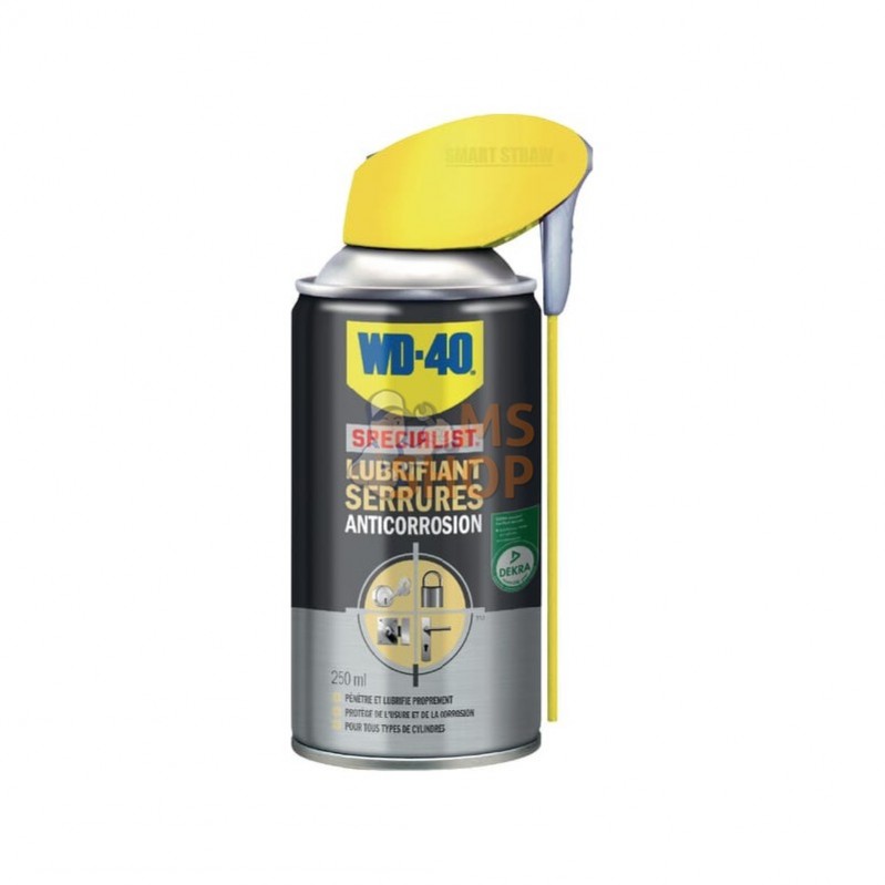 33303WD40FR; WD40; Lubrifiant pour serrure 250ml; pièce detachée