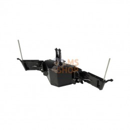 UH5372; UNIVERSAL HOBBIES; Pare-chocs tracteur noir; pièce detachée