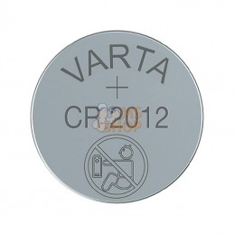 VT06012; VARTA CONSUMER BATTERIES; Pile CR2012; pièce detachée
