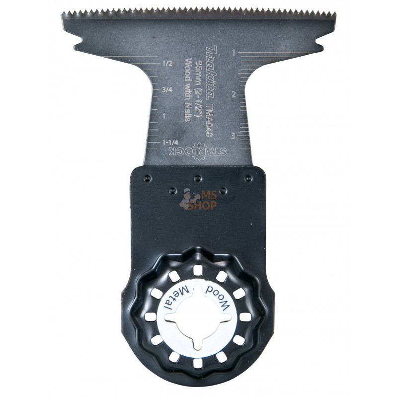 B-64820,LAME PLONGEANTE BIM STARLOCK 65x40MM BOIS/METAL | MAKITA B-64820,LAME PLONGEANTE BIM STARLOCK 65x40MM BOIS/METAL | MAKITA