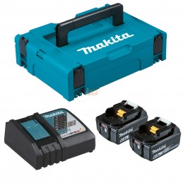 197952-5,PACK ENERGIE 2xBL1830B 1xDC18RC MAKPAC1 | MAKITA