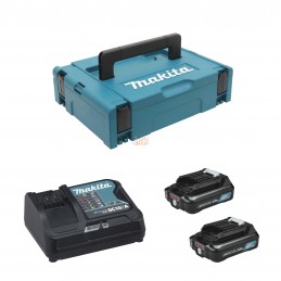197641-2,PACK 2xBL1041B + DC10SA + MAKPAC | MAKITA