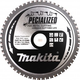 B-33738,LAM TCT PO END 185/30/56 ACIER | MAKITA