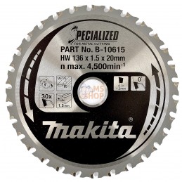 B-69303,LAME CARB METAL EFFICUT 136X20MM 30D | MAKITA