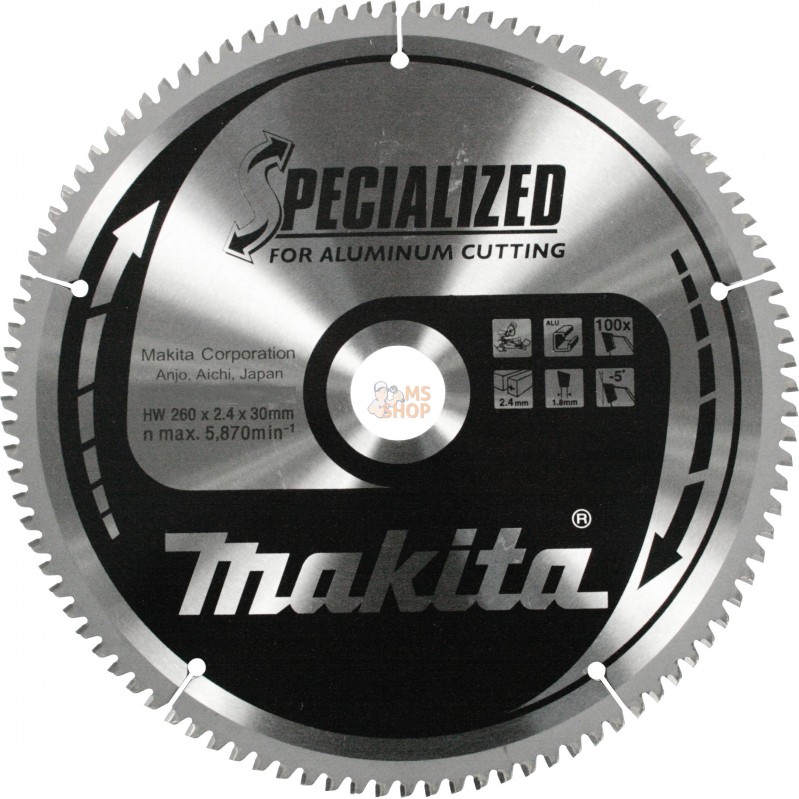 A-02602,LAME CARB ALU 355x25MM 80D | MAKITA