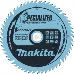 B-57336,LAME CARBURE MULTI-BOIS EFFICUT 165X20MM 56D | MAKITA