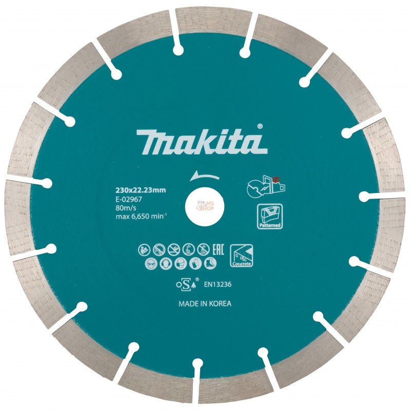E-02967,DISQUE DIAMANT 230MM | MAKITA E-02967,DISQUE DIAMANT 230MM | MAKITA