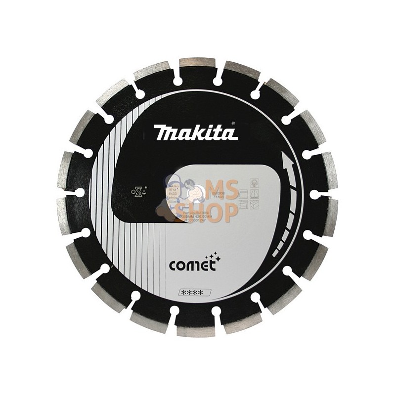 B-42905,D.DIAM COMET 400MM ASPHALTE | MAKITA B-42905,D.DIAM COMET 400MM ASPHALTE | MAKITA