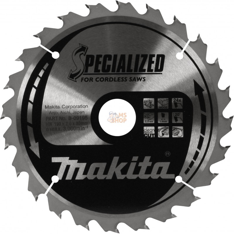 B-32960,LAM TCT BSS610 165/20/40 BOIS | MAKITA B-32960,LAM TCT BSS610 165/20/40 BOIS | MAKITA