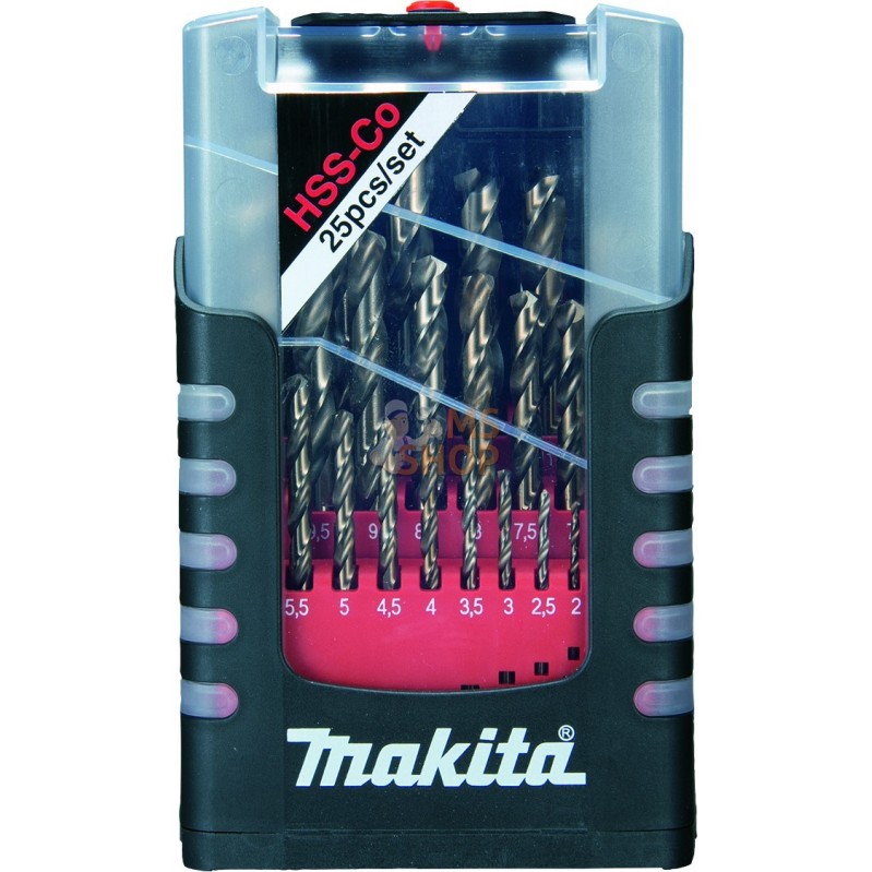 D-67577,COFFRET 25 FORETS METAL HSS-CO | MAKITA D-67577,COFFRET 25 FORETS METAL HSS-CO | MAKITA