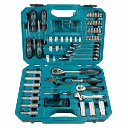E-08458,COFFRET OUTILLAGE À MAIN 87 PCS | MAKITA