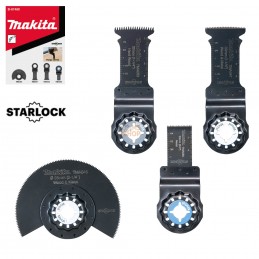 B-67480,KIT BOIS/METAL STARLOCK 4PCS (TMA045/047/053/058) | MAKITA