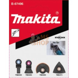 B-67496,KIT CARRELAGE STARLOCK 4PCS (TMA058/065/069/073) | MAKITA