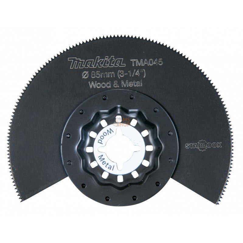 B-64799,LAME SEGMENT BIM STARLOCK 85MM BOIS/METAL | MAKITA B-64799,LAME SEGMENT BIM STARLOCK 85MM BOIS/METAL | MAKITA