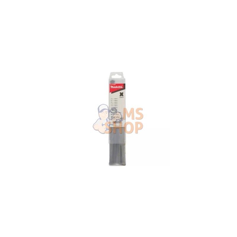 B-59287,FORET 6X210 POUR SDS-PLUS 10 pcs | MAKITA B-59287,FORET 6X210 POUR SDS-PLUS 10 pcs | MAKITA