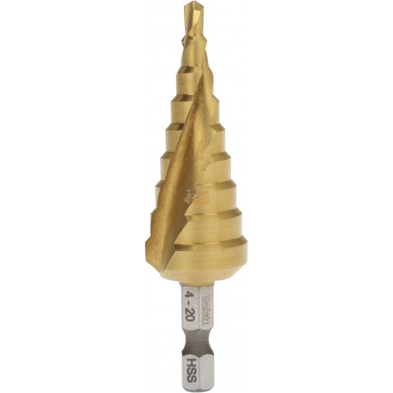 D-40179,FORET CONIQUE A ETAGE (4¨12)x65(45)mm | MAKITA D-40179,FORET CONIQUE A ETAGE (4¨12)x65(45)mm | MAKITA
