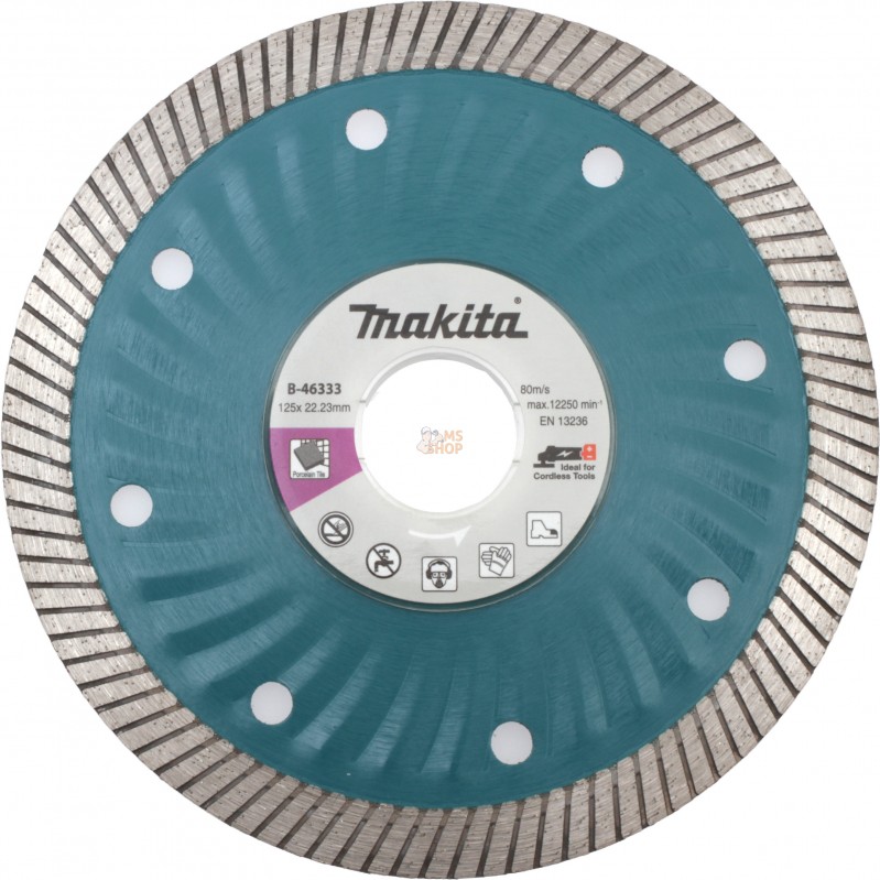 B-46333,DISC DIAM TRONC CERAM 125x1,4 | MAKITA B-46333,DISC DIAM TRONC CERAM 125x1,4 | MAKITA