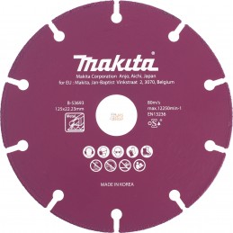 B-53693,D.DIAMANT 125x1.3x22.23 | MAKITA
