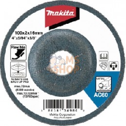 B-18568,MEULE FLEX MET 125X3 WA60 2G | MAKITA