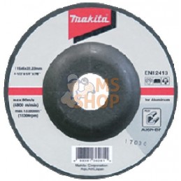 B-17653,MEULE ALU 125X6 A36N 2G | MAKITA