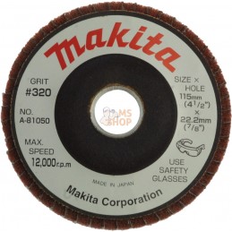 A-81044,D.ABRASIF AVEC FIBRE 115-180 | MAKITA