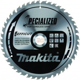 B-64624,LAME CARBURE EFFICUT BOIS 260x30x45T | MAKITA