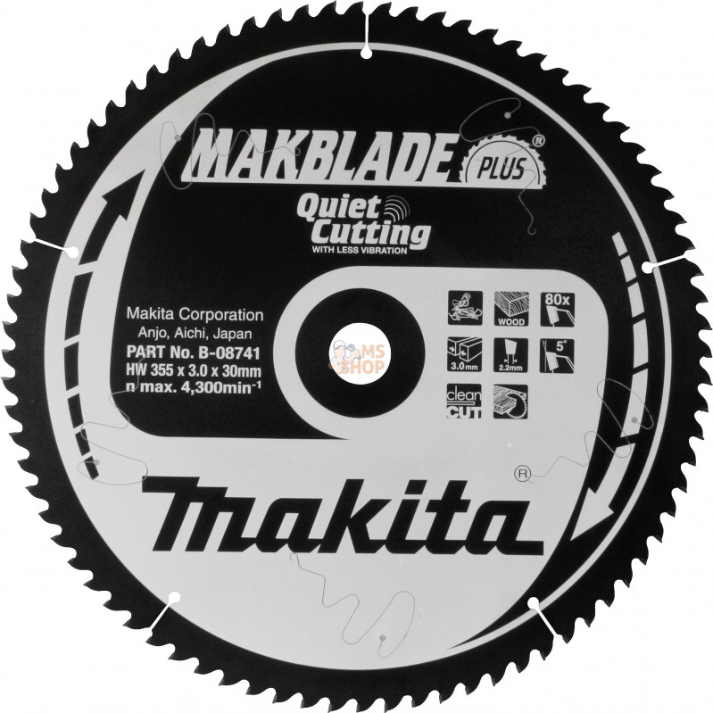 B-08604,LAM TCT ST MAK+ 190/20/24 BOIS | MAKITA B-08604,LAM TCT ST MAK+ 190/20/24 BOIS | MAKITA