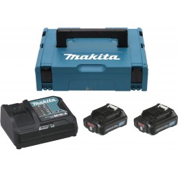 197657-7,PACK 2xBL1020B + DC10SA + MAKPAC | MAKITA