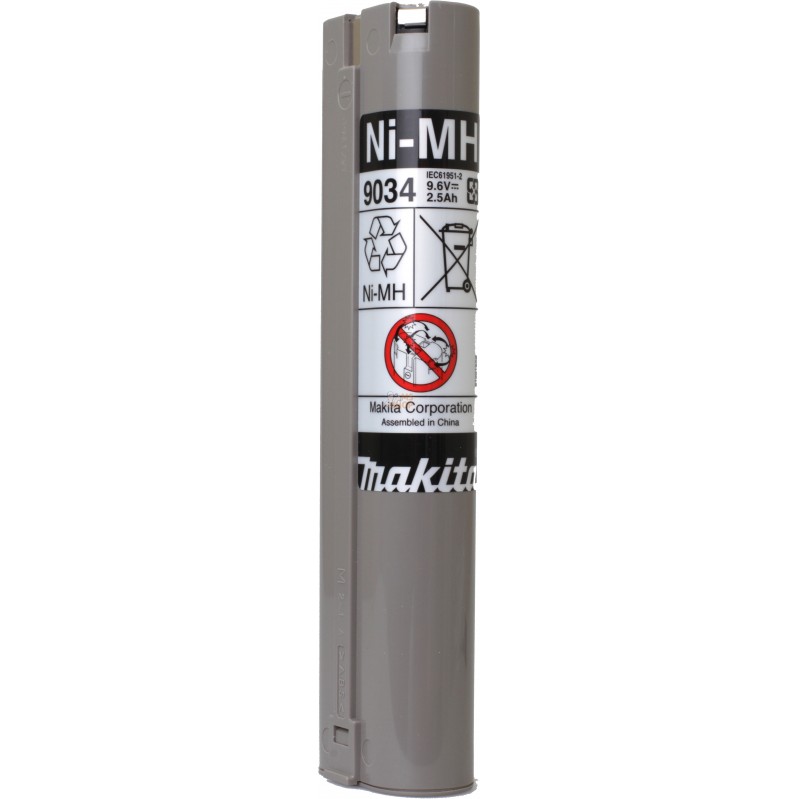 193889-4,BATTERIE 9034 9,6V 2,5AH Ni-Mh | MAKITA 193889-4,BATTERIE 9034 9,6V 2,5AH Ni-Mh | MAKITA