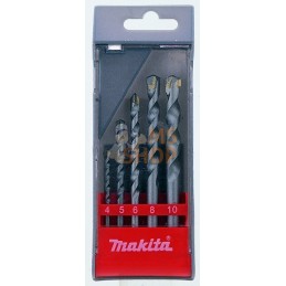 D-05175,COFFRET DE FORETS BÉTON CYLINDRIQUES (5 PCS) | MAKITA