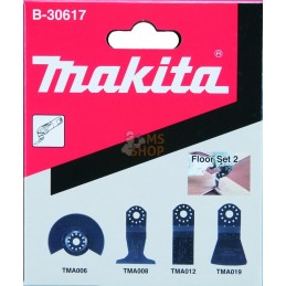 B-30617,KIT DECOUPEUR-PONCEURS PARQUET (4 PCS) | MAKITA