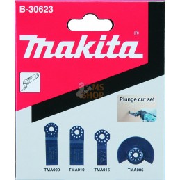 B-30623,KIT DECOUPEUR-PONCEURS BOIS/METAL (4 PCS) | MAKITA