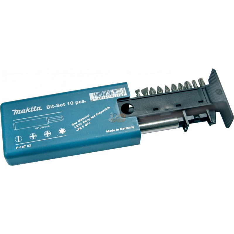 P-16782,COFFRET EMBOUT (10pces) | MAKITA