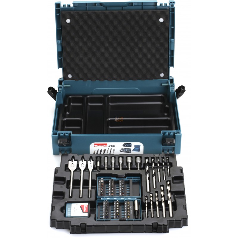 B-43044,COFFRET MAKPAC ACCESSOIRES (66 PCS) | MAKITA B-43044,COFFRET MAKPAC ACCESSOIRES (66 PCS) | MAKITA