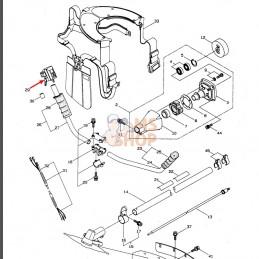 216547 MANETTE DE GAZ CAST...