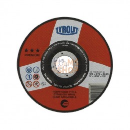 282149; TYROLIT; Disq.à coup.Prem.inox 115x0,75; pièce detachée