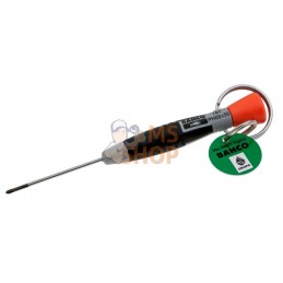 TAH701-00-50;BAHCO;Tournevis pour vis Phillips avec manche de précision PH00-PH1 et anneau de sécurité en acier inoxydable;pièce