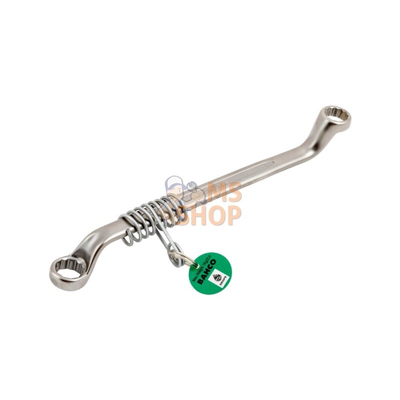 TAH2M-12-13;BAHCO;Clé polygonale double longue, coudée, métrique, finition chromée avec ressort de sécurité;pièce détachée