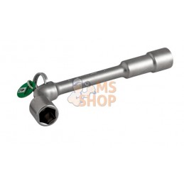 TAH29M-19;BAHCO;Clés à pipe doubles débouchées coudées, dimensions métriques, avec profil Dynamic-Drive ™ 6 x 6 pans, avec annea