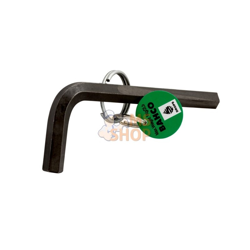 TAH1995M-10;BAHCO;Clés mâles 6 pans courte métrique finition phosphatée avec anneau en acier inoxydable;pièce détachée