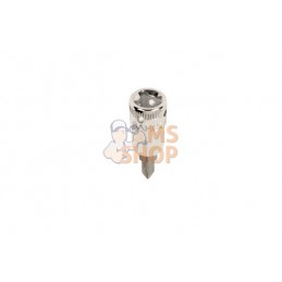 TAH08-PH2;BAHCO;Douille carré 1/4", pour embouts phillips équipée de la solution 4 trous;pièce détachée