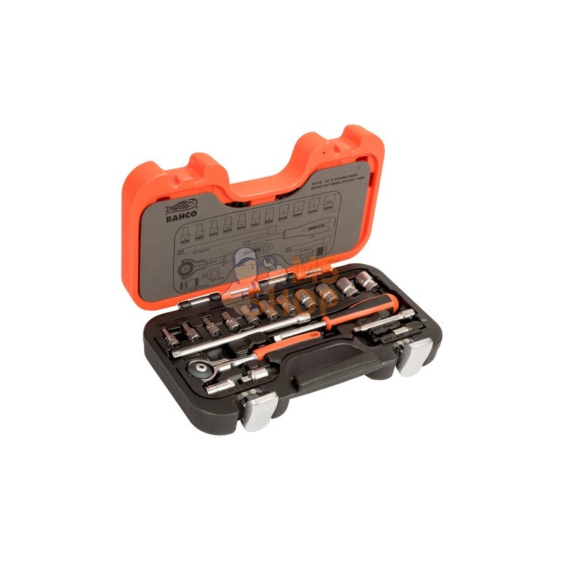 SW65;BAHCO;Jeu de douilles et embouts 1/4", 65 pcs;pièce détachée SW65;BAHCO;Jeu de douilles et embouts 1/4", 65 pcs;pièce détachée