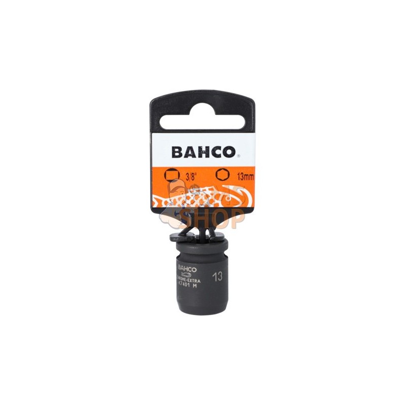 SBK7401M-9;BAHCO;Douilles à choc 3/8" 6 pans dimensions métriques, brochables;pièce détachée