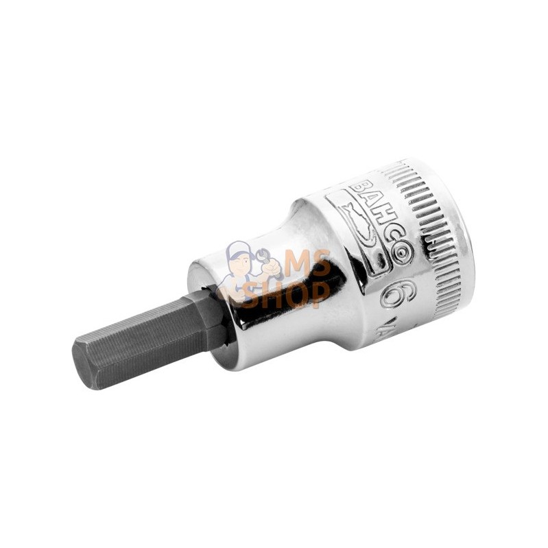 SB7409M-6;BAHCO;Douille tournevis 3/8" pour vis 6 pans creux;pièce détachée