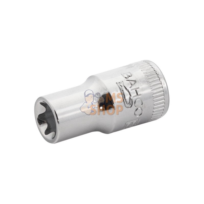 SB6700TORX-E4;BAHCO;Douille 1/4", 6 pans, pour vis Torx®;pièce détachée