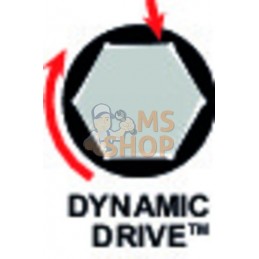 SB6700SZ-3/8;BAHCO;Douille 1/4", 6 pans, pouce;pièce détachée