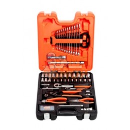 S81MIX;BAHCO;Coffret douilles 81 pcs 1/2 + 1/4" avec outils;pièce détachée