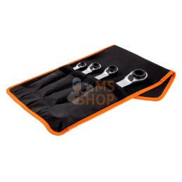 S4RM/4T;BAHCO;Jeu de 4 clés polygonales à cliquet, 4 en 1;pièce détachée