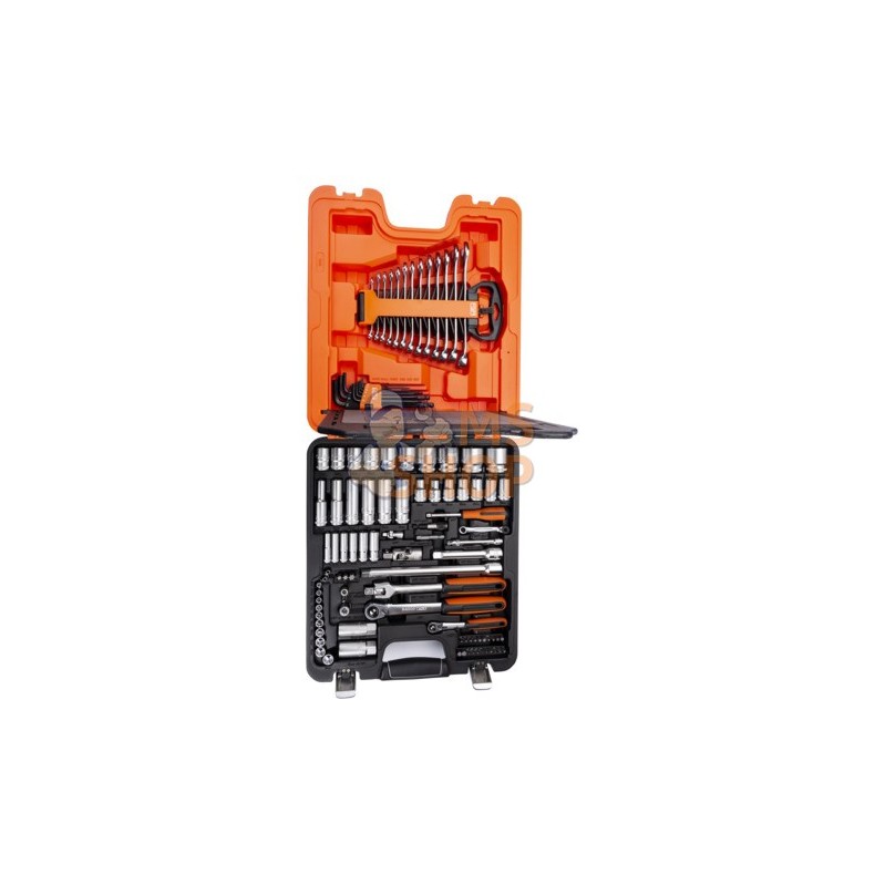 S103;BAHCO;Jeu combiné de douilles 1/4 et 1/2 et clés mixtes, 103 pièces;pièce détachée S103;BAHCO;Jeu combiné de douilles 1/4 et 1/2 et clés mixtes, 103 pièces;pièce détachée